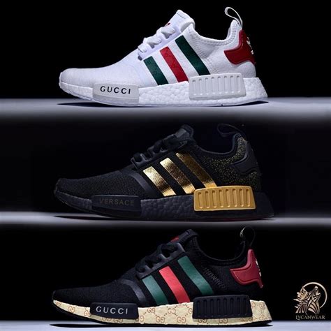 custom gucci x adidas nmd|gucci adidas x collaboration.